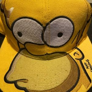 Homer Simpson fitted hat